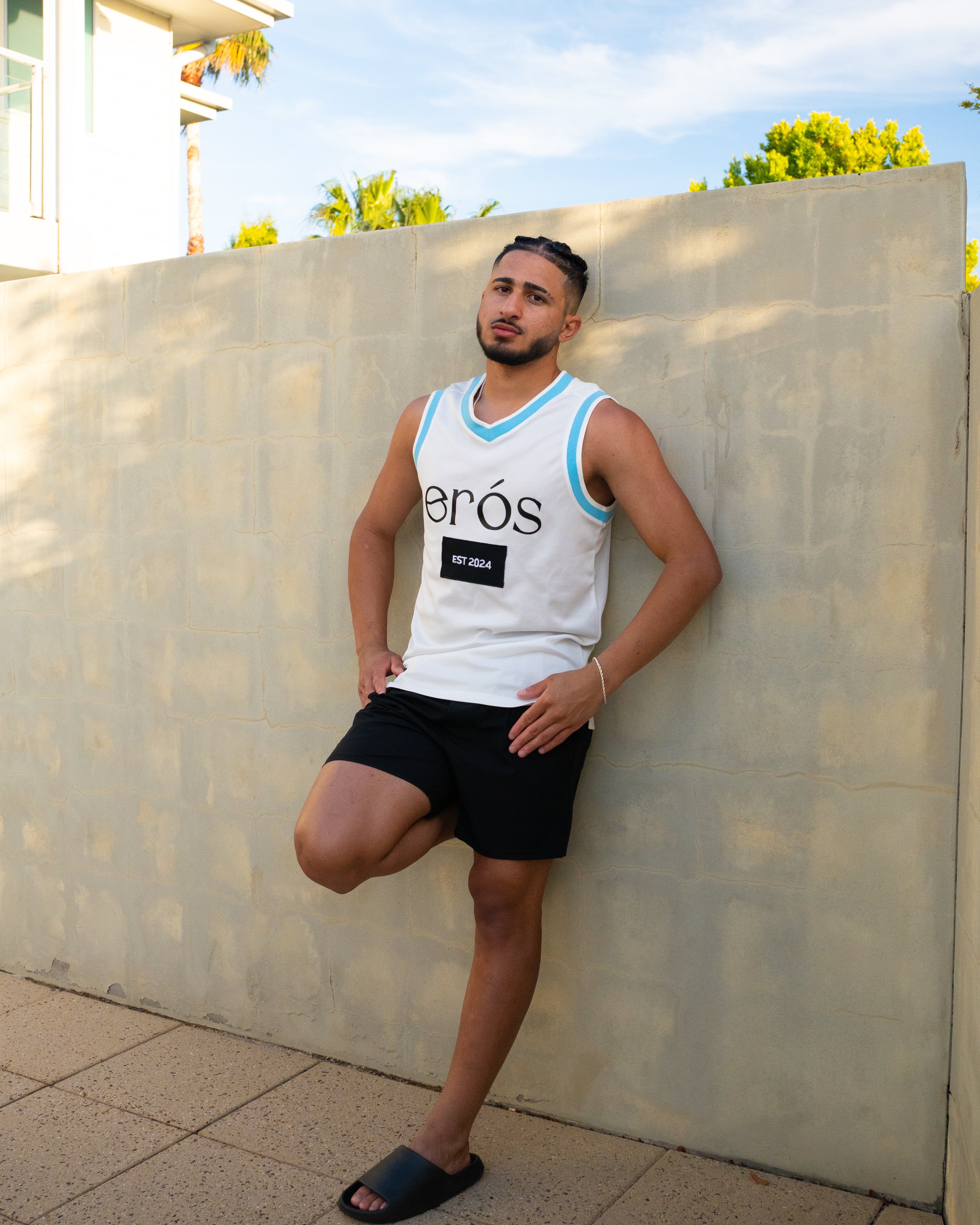 Official 2024 Eros Singlet White